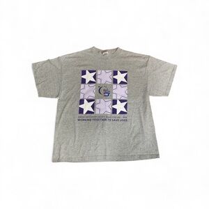 Vintage American Cancer Society 2006 Relay For Life Mens Size XL Gray T-Shirt